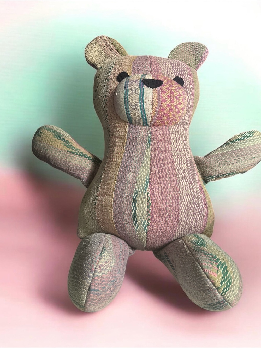 FREE PEOPLE Vintage Kantha Quilted Bear NWT